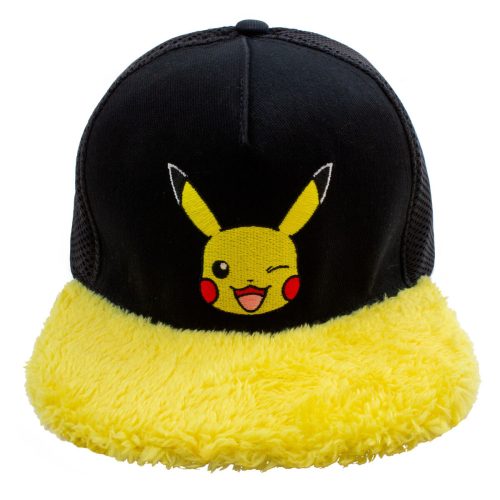 Unisex sapka Pokémon Pikachu Wink Sárga Fekete Egy méret