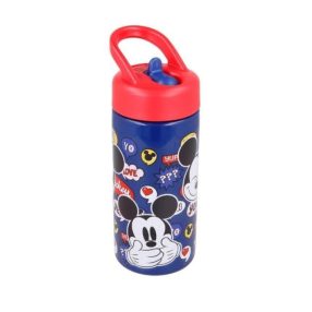   Vizes palack kulacs  Mickey Mouse Happy Smiles Piros Kék (410 ml)