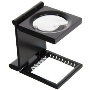   Összecsukható nagyító 10 x nagyítás 28mm lencseméret (zseb nagyító)