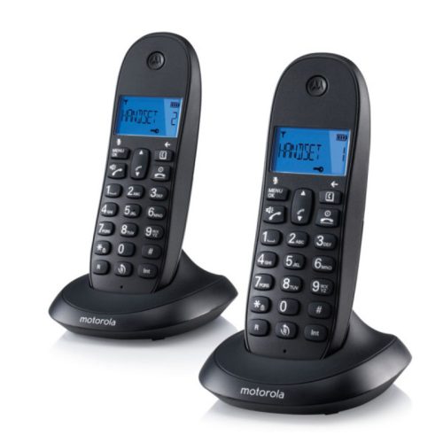 Vezeték Nélküli Telefon Motorola C1002 (2 pcs) Szürke/Gránátalma
