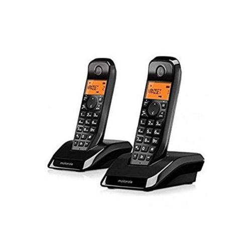 Vezeték Nélküli Telefon Motorola S1202 Duo Fekete/Fehér