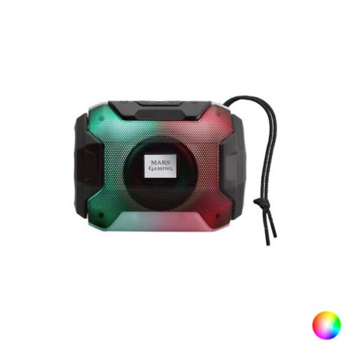 Bluetooth Hangszóró Mars Gaming MSBAX RGB 10 W Fekete