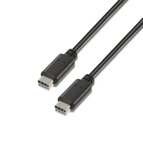Adatkábel/Töltőkábel USB-vel Aisens A107-0058 3 m Fekete