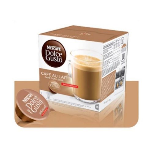 Kávékapszulák Nescafé Dolce Gusto 97934 Café Au Lait (16 uds) Koffeinmentes