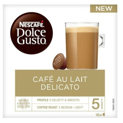 Kávékapszulák Nescafé Dolce Gusto Au Lait Delicato (16 uds)