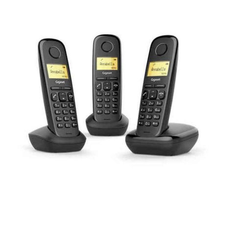Vezeték Nélküli Telefon Gigaset A170 TRIO 1,5" Fekete (3 UDS)