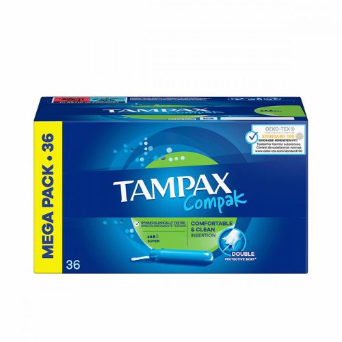Super Tampon Tampax Compak 36 Rgység