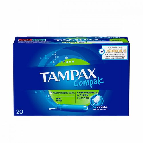 Super Tampon Tampax Compak 20 egység