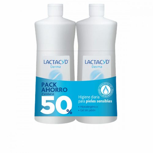 Dermoprotektív Fürdőgél Lactacyd Derma 2 x 1 L Érzékeny bőr