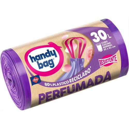 Szemeteszsák Albal Handy Bag Ellenálló Parfüm (15 egység) (30 l)