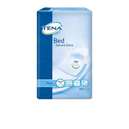 Inkontinencia Védő Tena Bed Secure Zone Plus 60 x 90 cm 20 egység
