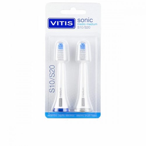 Elektromos fogkefe fej Vitis Sonic S10/S20 2 egység