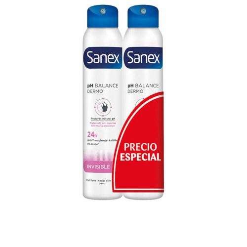 Spray Dezodor Sanex Invisible 2 egység 200 ml