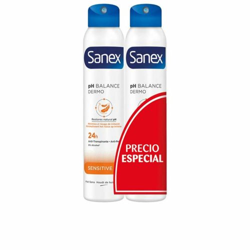 Spray Dezodor Sanex Sensitive 2 egység 200 ml