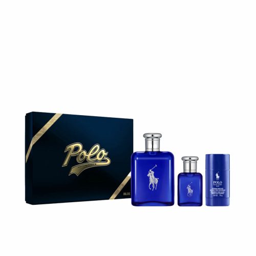 Férfi Parfüm Szett Ralph Lauren Polo Blue 3 Darabok
