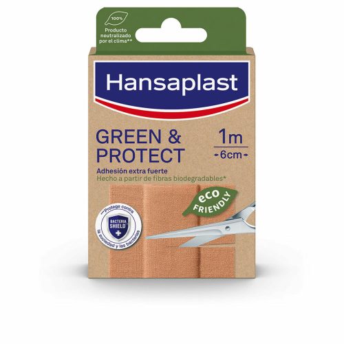 Sebtapaszok Hansaplast Green & Protect 10 x 6 cm 10 egység