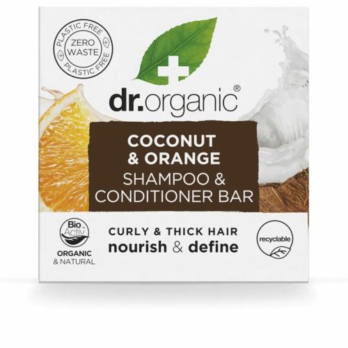 2 az 1-ben Sampon és Kondícionáló Dr.Organic Coconut and Orange 75 g szilárd