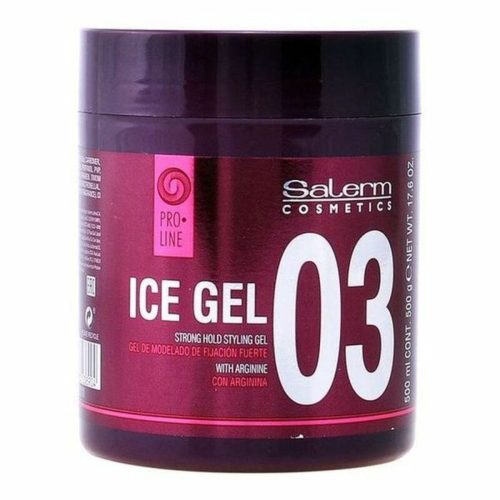 Erős Rögzítőgél Ice Salerm Ice Gel (500 ml)
