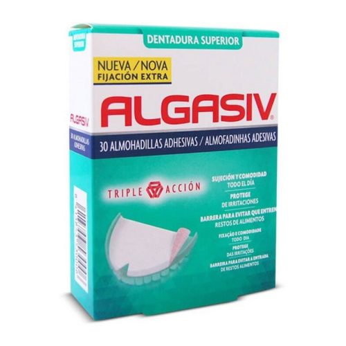Ragasztólap Műfogsorhoz Superior Algasiv ALGASIV SUPERIOR (30 uds)