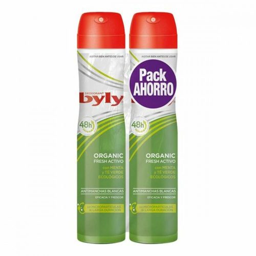 Spray Dezodor Organic Extra Fresh Byly (2 uds)