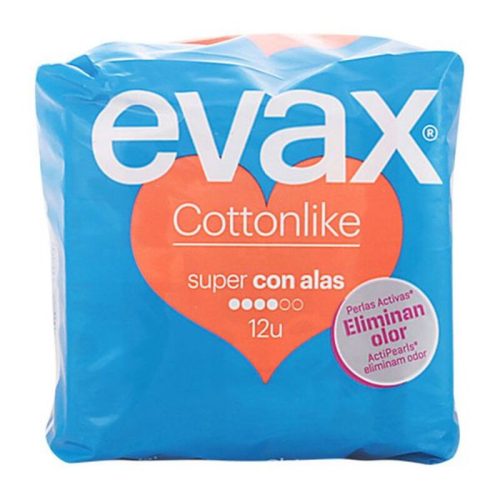 Super Szárnyas Betét Cotton Like Evax (12 uds)