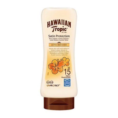 Naptej Satin Protection Ultra Radiance Hawaiian Tropic Spf 15 - 180 ml