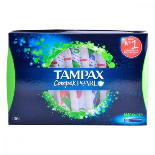 Super Tampon Pearl Compak Tampax 8067056 (36 uds) 36 Rgység