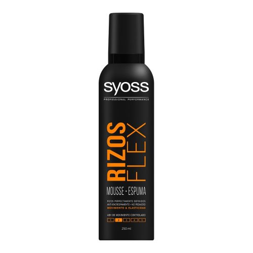 Hajformázó Hab Rizos Flex Syoss (250 ml)