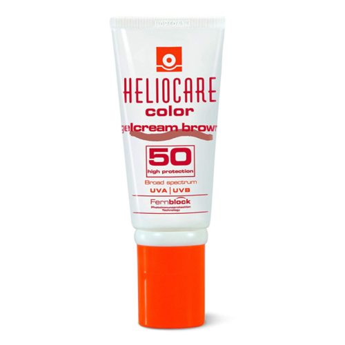 Színezett hidratáló krém Color Gelcream Heliocare SPF50 Spf 50 011 - Brown