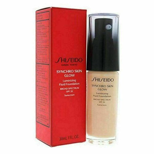 Folyékony Spink Alapozó Skin Glow Shiseido SPF20 (30 ml) N3