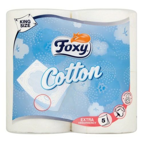 WC-papír Cotton Foxy Cotton (4 uds)