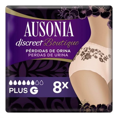 Inkontinencia Betét Ausonia Discreet Boutique Nagy (8 uds)