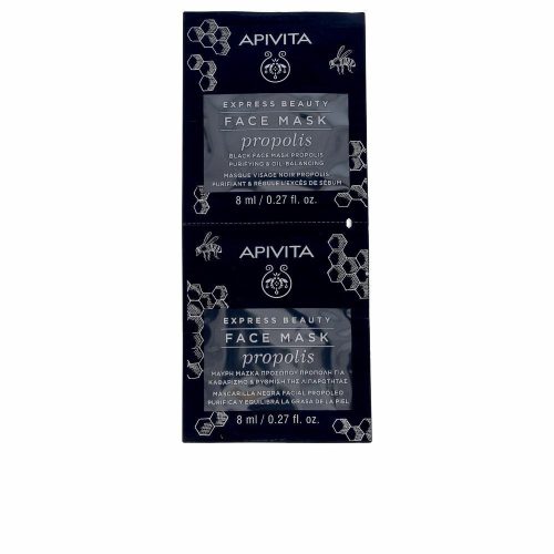 Arcmaszk Apivita Express Beauty Méhszurok (2 x 8 ml)