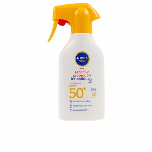 Test Napvédő Spray Nivea Sun Sensitive & Protection Spf 50+ (270 ml)
