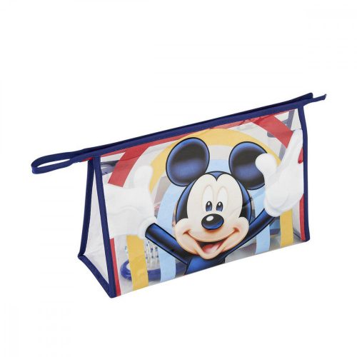 Gyermek WC szett utazáshoz Mickey Mouse Kék (23 x 16 x 7 cm) (4 pcs)