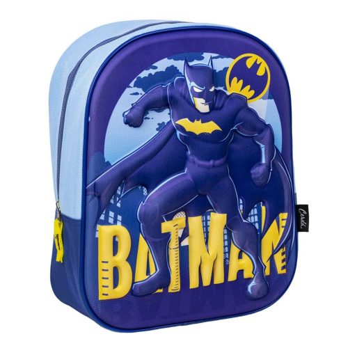 3D Iskolatáska Batman Kék 25 x 31 x 10 cm