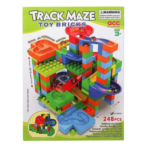 Építőjáték Kockákkal Track Maze 118056 (248 pcs)