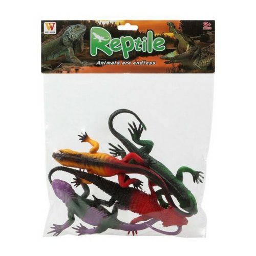 Állatfigura Reptile (4 uds)