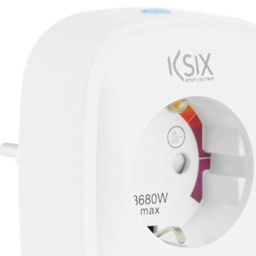 Intelligens dugó KSIX Smart Energy Slim WIFI 250V Fehér