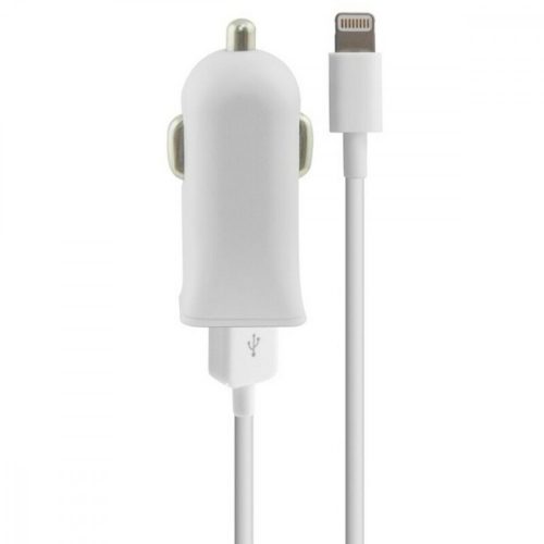MFi autós töltő + USB Világító Kábel Contact Apple-compatible 2.1A