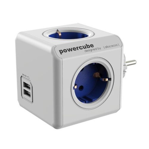 Kocka aljzat Power Cube Allocacoc 1202BL/DEOUPC USB