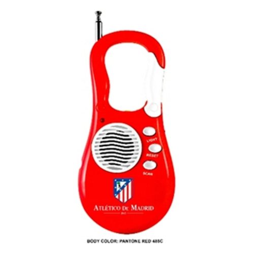 Tranzisztoros Rádió Atlético Madrid Piros