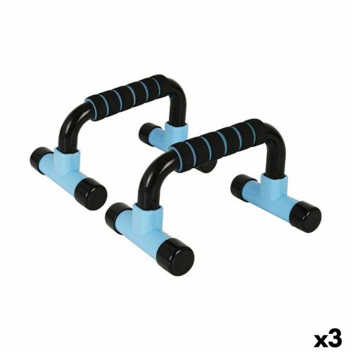 Press-up támogatás LongFit Sport Kék Fekete (3 egység)