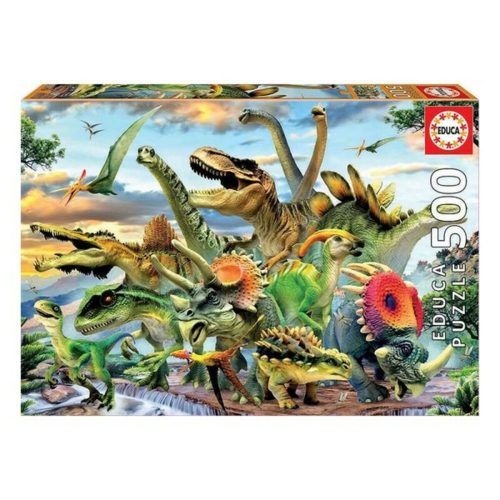 Puzzle Educa Dinoszauruszok 500 Darabok