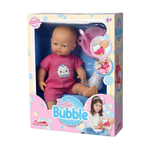 Baby Baba Jesmar Bubble Rózsaszín 37 cm