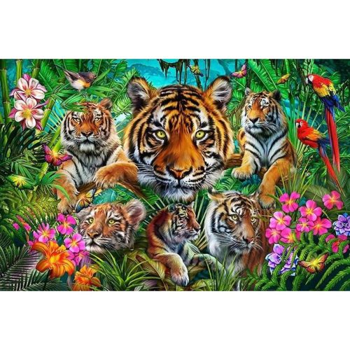 Puzzle Educa Tiger jungle 500 Darabok