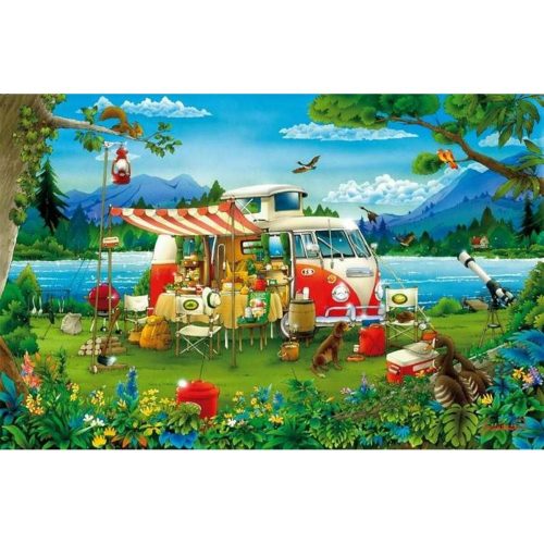 Puzzle Educa Holidays in the countryside 1000 Darabok