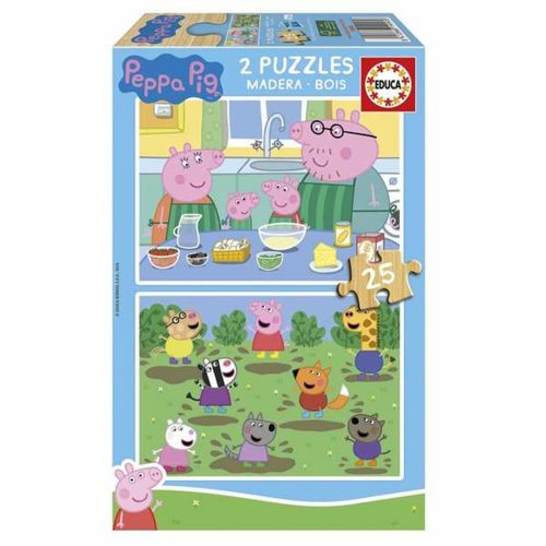 Gyermek Puzzle Peppa Pig 25 Darabok