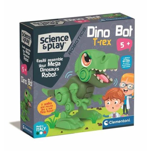 Építő készlet Clementoni Dino Bot T-Rex 20 x 20 x 6 cm