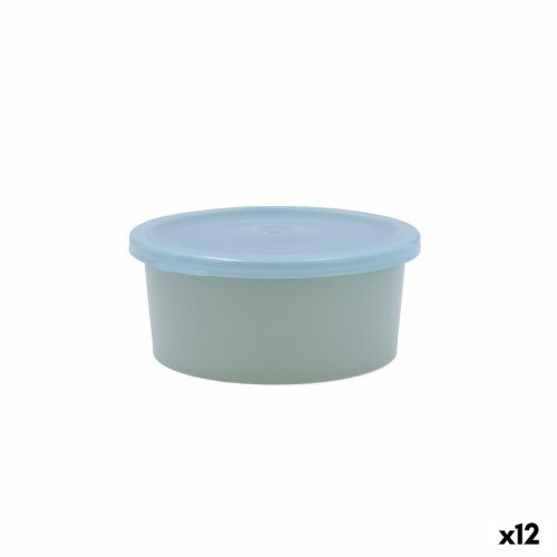 Kerek ebéddoboz fedéllel Quid Inspira 470 ml Kék Műanyag (12 egység)